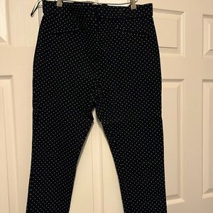 Skinny leg ankle pants